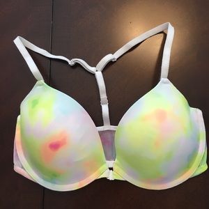 VS PINK Tye Dye Razor Back Bra